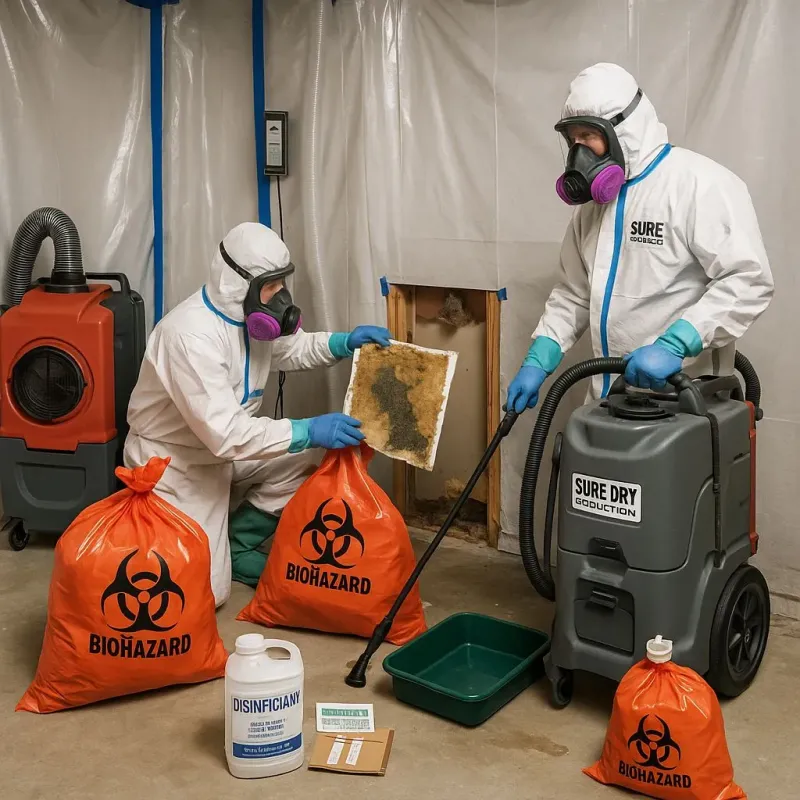 Contaminated Water Handling Protocols process in White County, AR